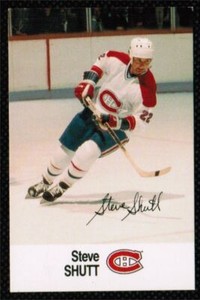 1988-89 Esso NHL All-Star Collection Steve Shutt Montreal Canadiens