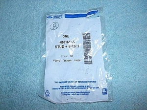 FORD GENUINE OEM STUD & WASHER - N801648 S - PACKAGE OF 1 - Picture 1 of 3