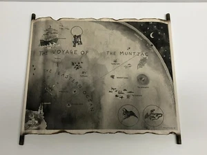 The Magian King Karte von Fillory Karte Reise der Muntjac Map Scroll - Bild 1 von 6