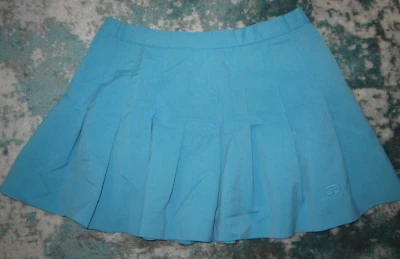 Falda Tenis Plisada Turquesa Aqua Caneel Bay Marca Boast, Damas Talla 12 Foto 1 de 4