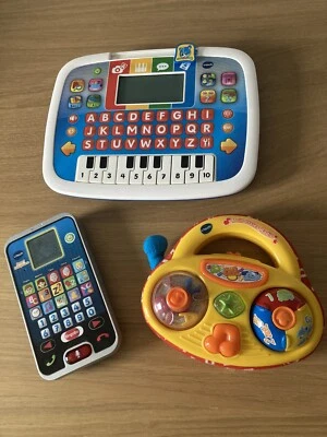 Vtech Lerntablet, Vtech Babys erstes Radio, Vtech Kids Smartphone - Bild 1 von 4
