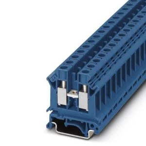 Phoenix Contact UK 10 NBU abrazadera universal pinza en fila azul - Imagen 1 de 1