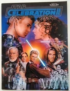 Star Wars Celebration 2 II Magazine Program Book Vtg 2002 Indianapolis Poster - Picture 1 of 12