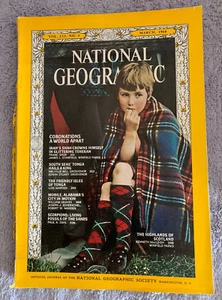 National Geographic March 1968, Iran's Shah, Tonga,Mobile AL,Scorpions, Scotland - Picture 1 of 1