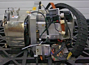 200W-TR2 / INTERNAL MOTOR W/DRIVE BELTS FOR DNS TRACK COATER ROBOT / DNS DAI - Picture 1 of 6