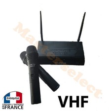K&K 2 Microphones sans Fil et Récepteur Karaoké