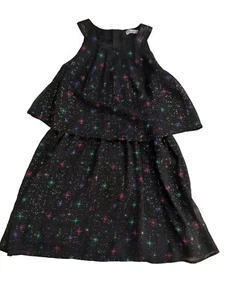 Girls Size XL Epic Threads Space, Galaxy Dress, Sparkle - Picture 1 of 7