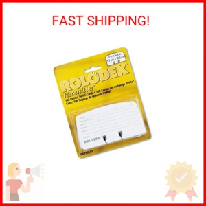 Rolodex® Card File Refills, Ruled, 2 1/4" x 4", White, Pack Of 100 - Picture 1 of 2