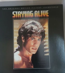 LP Vinyl - STAYING ALIVE Soundtrack (John Travolta 1983) The Bee Gees - Picture 1 of 4