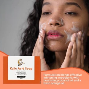 Kojic Acid Soap Skin Lighting 3in 1 Pack. 250Gram Each Soap - Picture 1 of 5