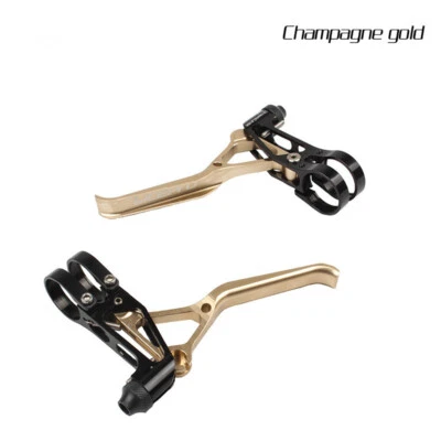 1 par de palancas de freno de aluminio LITEPRO MTB BMX DH plegable bicicleta V palanca de freno 65 g Foto 1 de 4
