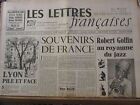 The Letters Françaises No 129 11 Octobre 1946 (Paulhan-Peynet-Effel- H.Miller