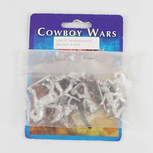 25mm Cowboy Wars The Renegades #1 Blue Duck & Wolf - Old Glory Metal Minis THG - Picture 1 of 1