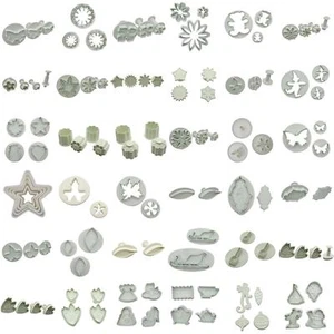 Fondant Plungers & Embossers in Various Designs and Pack Sizes Sugarcraft Tools - Picture 1 of 298
