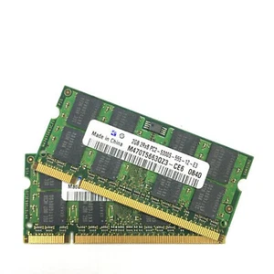 Memory Card Samsung 2GB PC2 6400S 2G 1G DDR2 800 667 Second Generation Laptop - Picture 1 of 5
