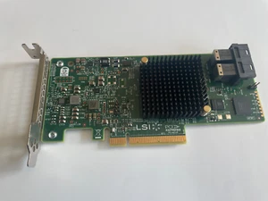 Avago LSI 9300-8i 12Gbps SAS HBA IT mode ZFS FreeNAS unRAID Low Profile - Picture 1 of 3