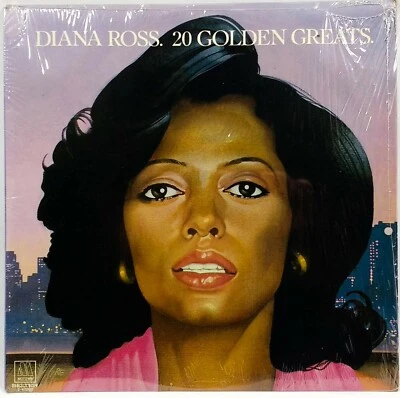 Diana Ross "20 Golden Greats" Spain Import 1981 247093 12" LP Vinyl Record Album - Image 1 of 4