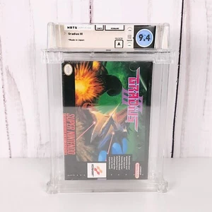 Gradius III / 3 - Super Nintendo SNES Neu Sealed GRADED WATA 9.4 / A Seal - Bild 1 von 8