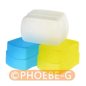 Blue + Yellow + white kit Flash Diffuser for HVL-F58AM - Picture 1 of 1
