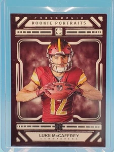 2024 Panini Photogenic - Rookie Portrait Luke McCaffrey #180 (RC) - Picture 1 of 2