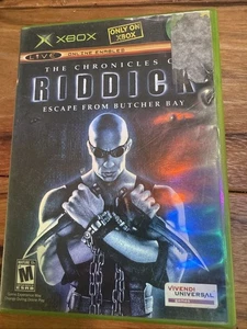 Chronicles of Riddick: Escape From Butcher Bay (Microsoft Xbox) Complete, tested - Picture 1 of 3