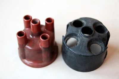 Volkswagen Passat Audi 80 100 4 Cyl Engine Ignition Distributor Cap 1230591040 - Image 1 of 4