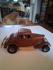 Vintage Brown Plastic Tootsie Toy Trac Master 6x11x4tall - Picture 1 of 19