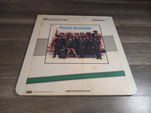 Police Academy CED VideoDisc 1984 Steve Guttenberg Kim Cattrall Classic Comedy - Picture 1 of 6