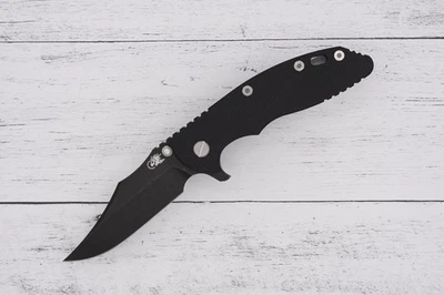Rick Hinderer XM-18 3.5″ Bowie – Battle Black – MagnaCut - Image 1 of 4