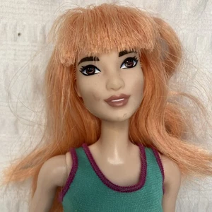 Mattel Barbie 2015 Pelo Rojizo/Naranja Muñeca Conjunto Botas - Imagen 1 de 10