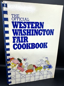 The Official Western Washington Fair Cookbook Vintage Spiral Book 1984 1st Ed - Picture 1 of 6