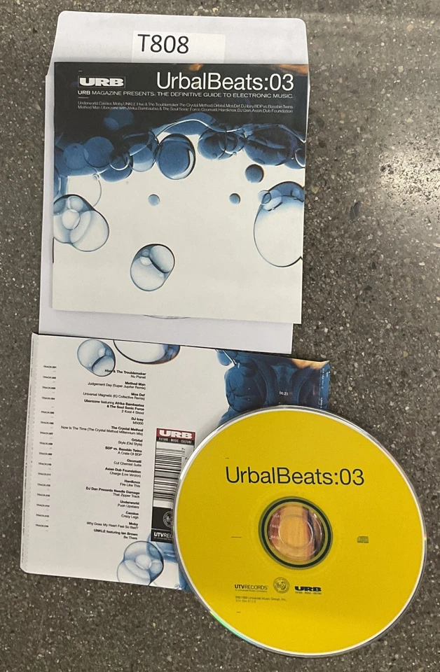 Urbal Beats :03 by Various Artists (CD, Aug-1999) No Case #T808 Foto 1 de 1