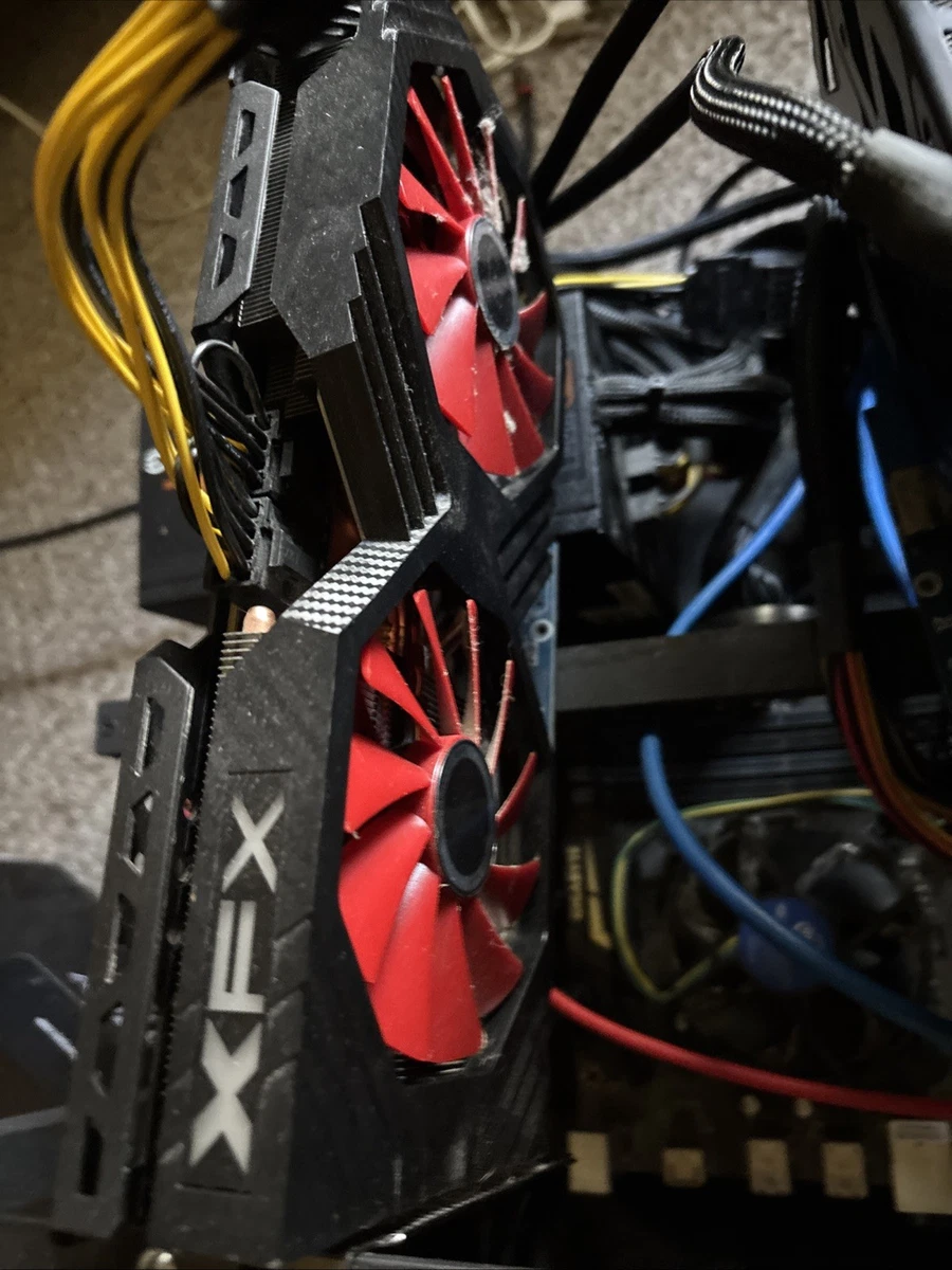 XFX AMD Radeon 580 RX 8 GB Memory Computer Graphics Cards for sale