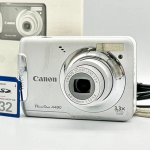 Canon PowerShot A480 Compact Digital Camera From Japan - Picture 1 of 11