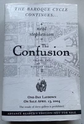 Neal Stephenson – The Confusion – Advance Reader’s Edition (U.S. 2004) - Rare - Image 1 of 2