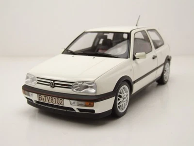VW Golf 3 GTI 1996 Bianco Modellino 1:18 Norev - Immagine 1 di 4