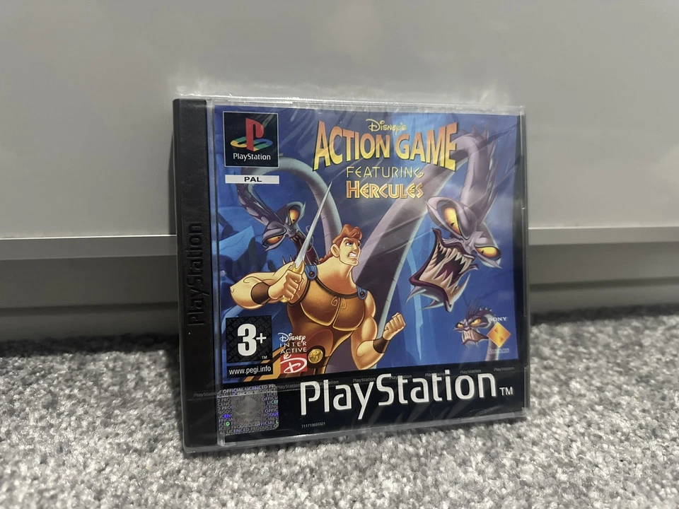 Disney's Action Game featuring Hercules PlayStation 1 PS1 new factory sealed - Image 1 of 4