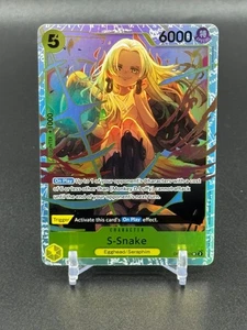 S-Snake Super Rare Foil #OP08-112 One Piece Two Legends - Picture 1 of 2