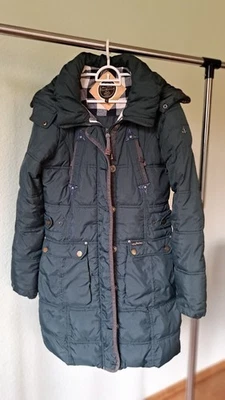 Dreimaster Mantel dunkelgrün, Gr S, sehr gut erhalten, Maße bei Beschreibung - Bild 1 von 4