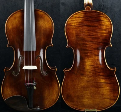 Master Handmade Violin after Stradivari 1716 Messiah Violin Well-balance Sound - Image 1 of 4