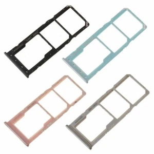 Bandeja SIM doble/tarjeta SD para Samsung Galaxy A51/A71 tarjetero ranura carro compartimento - Imagen 1 de 29