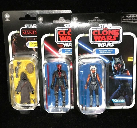 Ahsoka Tano Darth Maul Mandalore Jawa SET Star Wars Vintage Collection 3.75" Cover