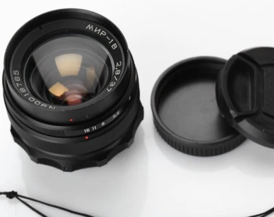 US Seller MIR 1 1b 1V 37mm f/2,8 CLA Fixed m42 Bokeh Wide Angle Portrait DSLR - Image 1 of 4