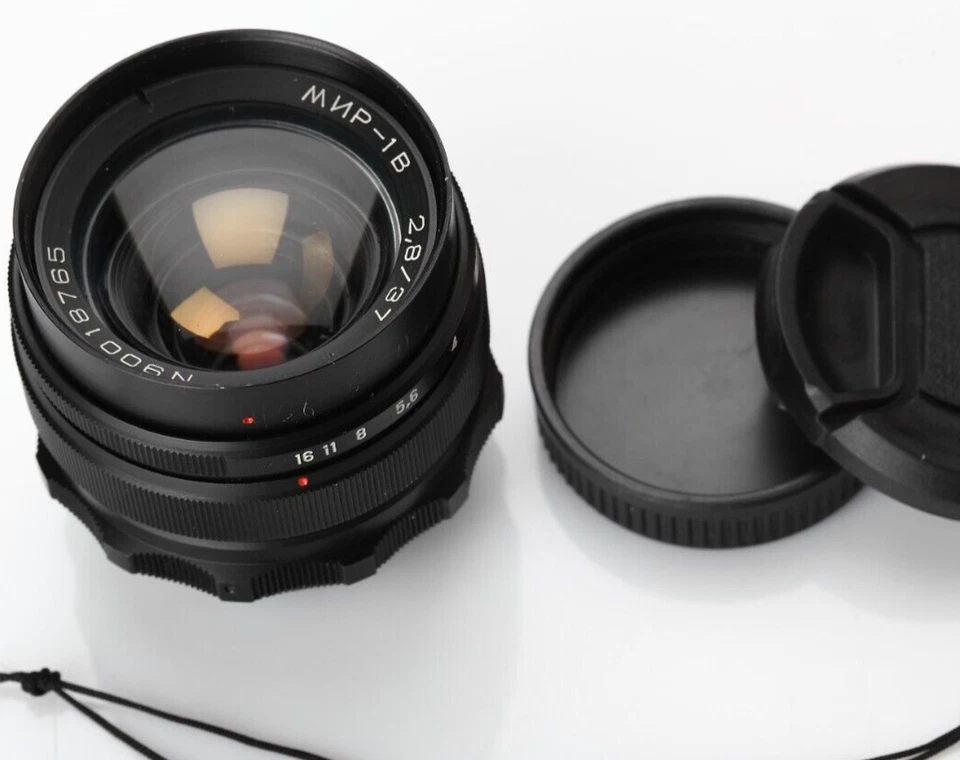 US Seller MIR 1 1b 1V 37mm f/2,8 CLA Fixed m42 Bokeh Wide Angle Portrait DSLR - Image 1 of 4