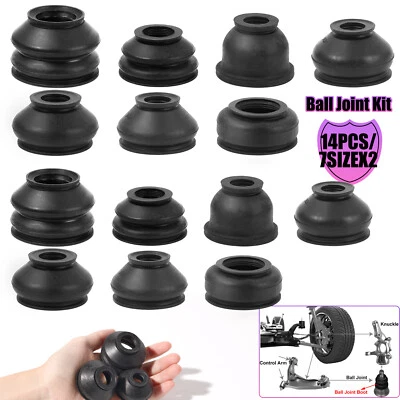 14x Spurstangenkopf Kugelgelenk Traggelenk Schutz Gummi Manschette Universal - Bild 1 von 4