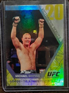 2009 Topps UFC Round 1 Victorious Debut  Michael Bisping  Rookie VD11 RC 2008 