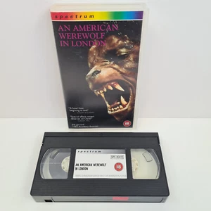 An American Werewolf In London 1981 VHS UK PAL - Foto 1 di 5