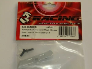 Supporto sospensione posteriore in lega racing 3 gradi per Kyosho Lazer ZX-5 ZX5-09/R20/SI - Foto 1 di 3