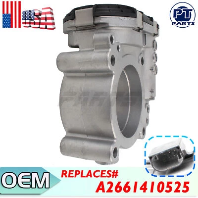 Para 2013 12 14 15 MERCEDES C250 W204 1.8L CONJUNTO DE VÁLVULA DE CORPO DO ACELERADOR FABRICANTE DE EQUIPAMENTO ORIGINAL - Imagem 1 de 4