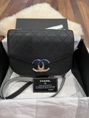 Chanel Blak Caviar Quilted Caviar Leather  Bag - Image 1 of 4